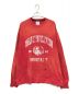 SOMEIT（サミット）の古着「W.E.C L/S VINTAGE TEE プリントカットソー」｜レッド