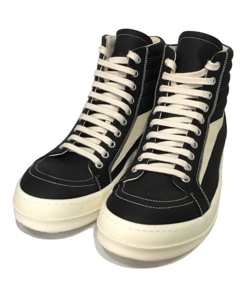 DRKSHDW（ダークシャドウ）DRKSHDW (ダークシャドウ) VINTAGE HIGH SNEAKS ハイカットスニーカー BLACK/MILK サイズ:41の古着・服飾アイテム