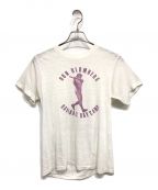 FRUIT OF THE LOOMフルーツオブザルーム）の古着「USED プリントTシャツ」｜ホワイト
