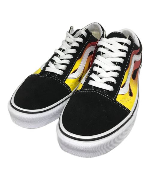 VANS（バンズ）VANS (バンズ) FLAME OLD SKOOL スニーカー ブラック サイズ:26.5の古着・服飾アイテム