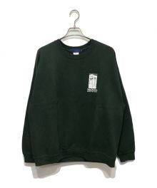 BEAMS T×SHINKNOWNSUKE（ビームスティー）の古着「Dots Per Inch Sweat Crew スウェット」｜グリーン