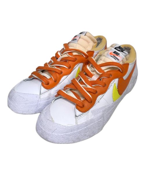 NIKE（ナイキ）NIKE (ナイキ) sacai (サカイ) BLAZER LOW ローカットスニーカー MAGMA ORANGE サイズ:26の古着・服飾アイテム