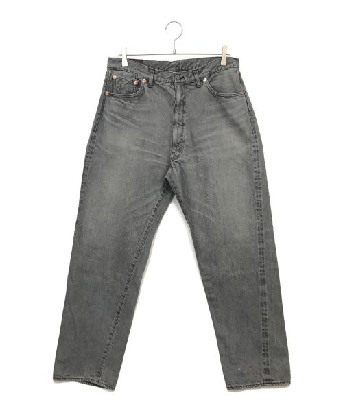 KAPTAIN SUNSHINE（キャプテンサンシャイン）KAPTAIN SUNSHINE (キャプテンサンシャイン) 5P Zipper Front Denim Pants (VINTAGE WASH) デニムパンツ ブラック サイズ:32の古着・服飾アイテム