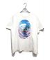 BAPE BY A BATHING APE（ベイプバイアベイシングエイプ）の古着「Sakura Photo Ape Head Tee Tシャツ」｜ホワイト