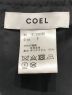 中古・古着 COEL (コエル) フェイクレザー付け襟 ブラック：2980円