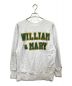 Champion REVERSE WEAVE（チャンピオンリバースウィーブ）の古着「WILLIAM & MARY 1990年代 前期 刺繍タグ スウェット」｜グレー