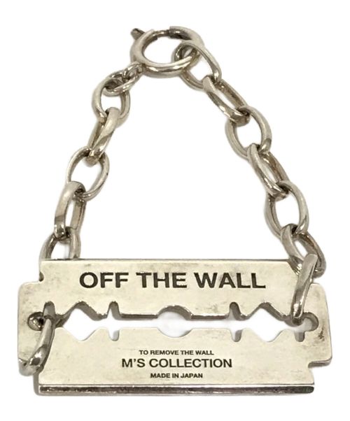 M's collection（エムズコレクション）M's collection (エムズコレクション) OFF THE WALL RAZOR CHAINBRACELET ブレスレット シルバーカラー サイズ:表記無しの古着・服飾アイテム