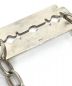 中古・古着 M's collection (エムズコレクション) OFF THE WALL RAZOR CHAINBRACELET ブレスレット シルバーカラー サイズ:表記無し：12000円