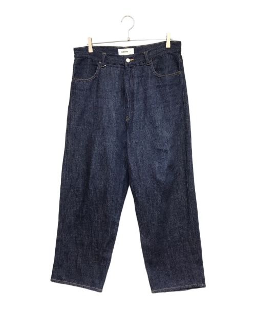 everyone（エブリワン）everyone (エブリワン) soft denim pant デニムパンツ ブルー サイズ:Lの古着・服飾アイテム