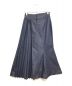 Her lip to (ハーリップトゥ) Pleated Denim-Effect Bit Skirt スカート インディゴ サイズ:S：4480円