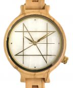 NOZノズ）の古着「木製腕時計」｜ホワイト