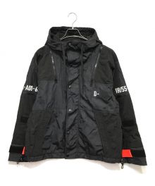 DIESEL（ディーゼル）の古着「マウンテンパーカー」｜ブラック