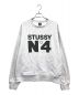 stussy（ステューシー）の古着「ビッグロゴプリントスウェット」｜グレー