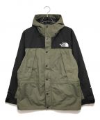 THE NORTH FACEザ ノース フェイス）の古着「MOUNTAIN LIGHT JACKET」｜ブラック×オリーブ