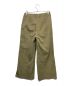 AURALEE (オーラリー) WASHED FINX LIGHT CHINO TUCK WIDE PANTS パンツ ベージュ サイズ:2：6000円