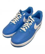 NIKEナイキ）の古着「AIR FORCE 1 LOW RETRO UNIVERSITY BLUE/WHITE-METALLIC GOLD」｜ブルー