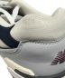 中古・古着 NEW BALANCE (ニューバランス) 550ローカットスニーカー ホワイト×ネイビー サイズ:27：5000円