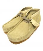 CLARKSクラークス）の古着「Wallabee デザートブーツ」｜ベージュ