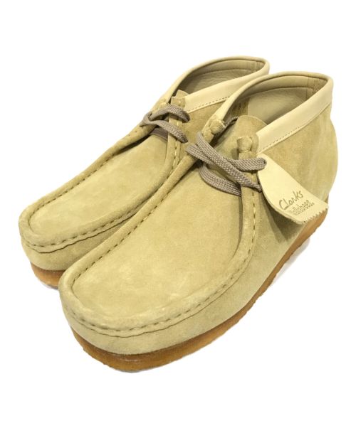 CLARKS（クラークス）CLARKS (クラークス) Wallabee デザートブーツ ベージュ サイズ:UK6　1/2の古着・服飾アイテム