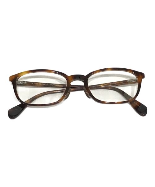 OLIVER PEOPLES（オリバーピープルズ）OLIVER PEOPLES (オリバーピープルズ) サングラス ブラウン サイズ:51□20　145の古着・服飾アイテム