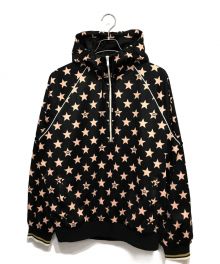 GUCCI（グッチ）の古着「All Over Half Zip Jacket」｜ブラック