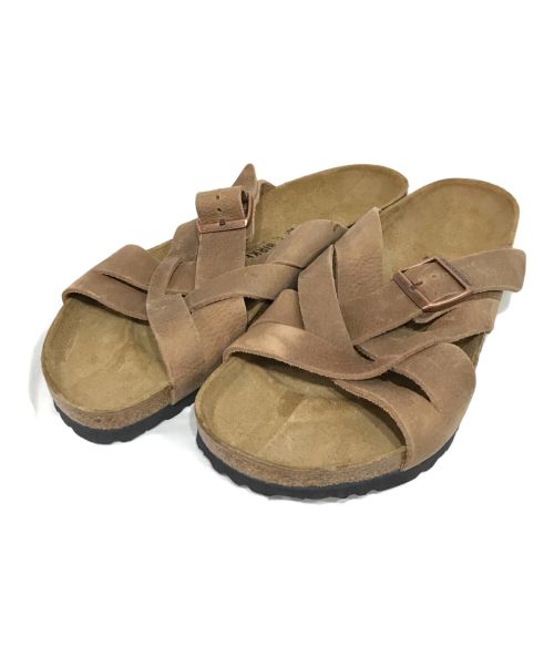 BIRKENSTOCK（ビルケンシュトック）BIRKENSTOCK (ビルケンシュトック) Lugano ブラウン サイズ:43の古着・服飾アイテム