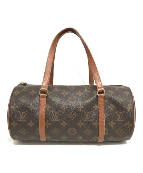 LOUIS VUITTON（ルイ ヴィトン）LOUIS VUITTON (ルイ ヴィトン) モノグラム パピヨンGM　ハンドバッグ ブラウンの古着・服飾アイテム