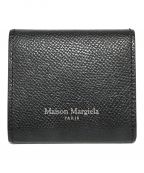 Maison Margielaメゾンマルジェラ）の古着「FOLDED COINS CASE レザーコインケース」｜ブラック