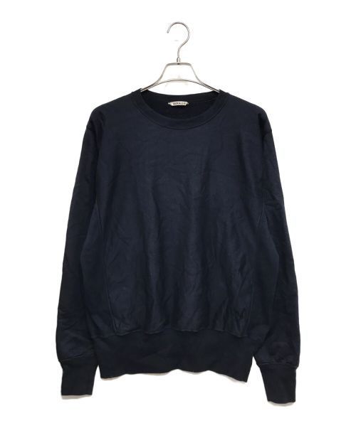 AURALEE（オーラリー）AURALEE (オーラリー) ELASTIC HIGH GAUGE SWEAT P/O ネイビー サイズ:4の古着・服飾アイテム