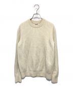 AURALEEオーラリー）の古着「SUPERFINE WOOL RIB KNIT」｜ベージュ