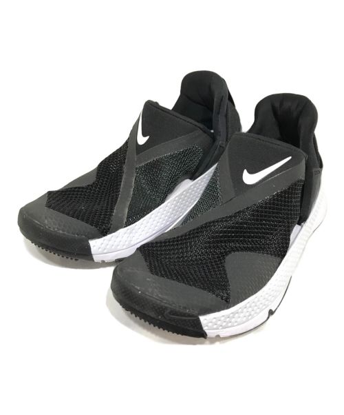 NIKE（ナイキ）NIKE (ナイキ) Go FlyEase Black White Women's ブラック サイズ:22.5の古着・服飾アイテム