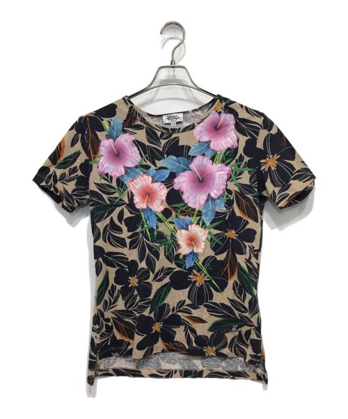 Vivienne Westwood（ヴィヴィアンウエストウッド）Vivienne Westwood (ヴィヴィアンウエストウッド) 花柄マルチプリントTシャツ マルチカラー サイズ:44の古着・服飾アイテム