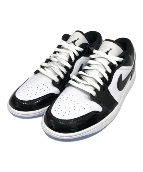 NIKE（ナイキ）NIKE (ナイキ) AIR JORDAN 1 LOW SE ローカットスニーカー ホワイト×ブラック サイズ:28の古着・服飾アイテム