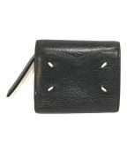 Maison Margiela 11メゾンマルジェラ11）の古着「4ステッチ 2つ折り財布」｜ブラック