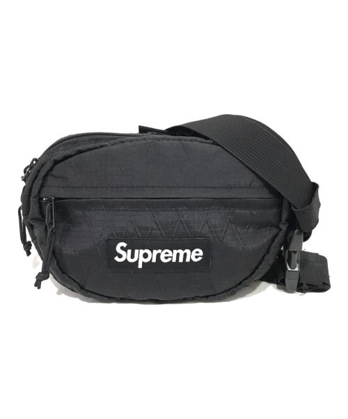 SUPREME（シュプリーム）SUPREME (シュプリーム) 18AW waist bag ウエストバッグ ブラックの古着・服飾アイテム