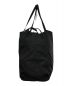 AMIACALVA ARTIFICIAL FIBER (アミアカルヴァ) AMIACALVA Gabardine Zippy Tote L バッグ ブラック：10000円