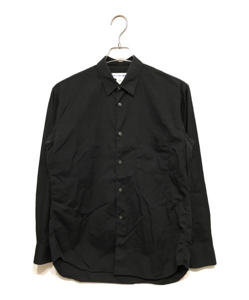 COMME des GARCONS SHIRT（コムデギャルソンシャツ）COMME des GARCONS SHIRT (コムデギャルソンシャツ) コットンブロード プレーン シャツ ブラック サイズ:XSの古着・服飾アイテム