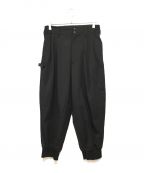 Y-3ワイスリー）の古着「M CRFT 3 STP CUFFED PANTS バルーンパンツ」｜ブラック