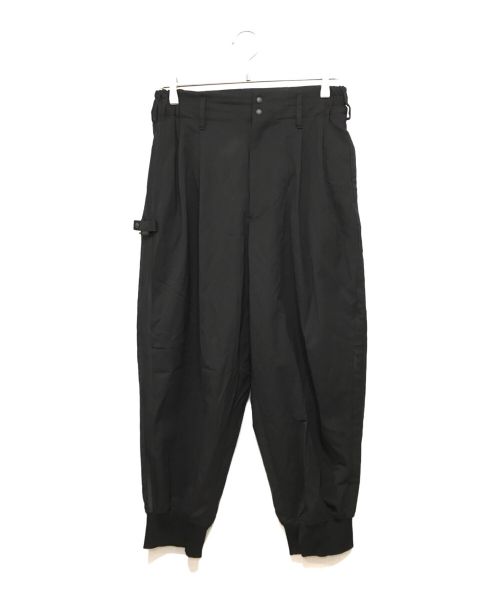 Y-3（ワイスリー）Y-3 (ワイスリー) M CRFT 3 STP CUFFED PANTS バルーンパンツ ブラック サイズ:XSの古着・服飾アイテム