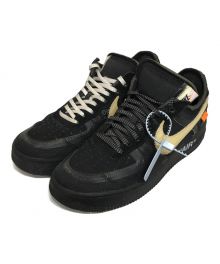 NIKE×OFFWHITE（ナイキ×オフホワイト）の古着「Air Force 1 Low "Black" コラボローカットスニーカー」｜ブラック