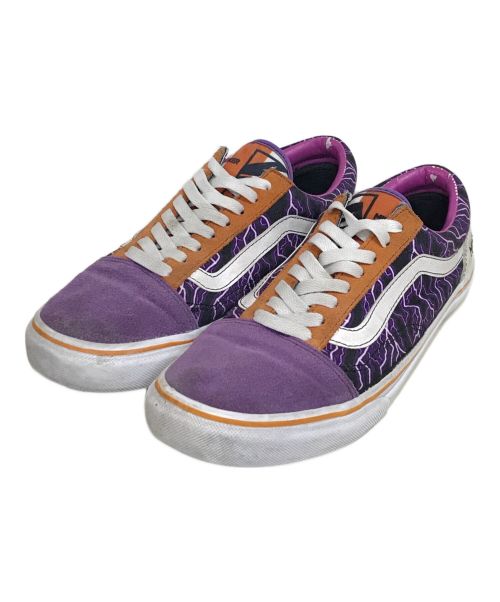 VANS（バンズ）VANS (バンズ) MINDSEEKER (マインドシーカー) コラボローカットスニーカー パープル サイズ:US9の古着・服飾アイテム