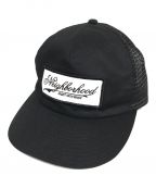 NEIGHBORHOODネイバーフッド）の古着「MESH CAP-1 メッシュキャップ」｜ブラック