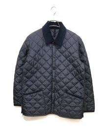 Barbour（バブアー）の古着「1802187 LIDDESDALE SL NYLON 中綿キルティングジャケット」｜ネイビー