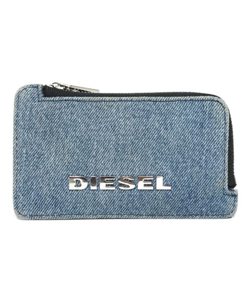 DIESEL（ディーゼル）DIESEL (ディーゼル) デニム カード コイン マルチケース ブルー サイズ:記載なしの古着・服飾アイテム