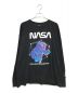 NASA（ナサ）の古着「USED NASA ロングスリーブカットソー」｜ブラック