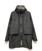 DESCENTE ALLTERRAINデザイント オルテライン）の古着「TRANSFORM DOWN COAT ダウンコート」｜ブラック