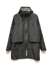 DESCENTE ALLTERRAIN（デサント オルテライン）の古着「TRANSFORM DOWN COAT ダウンコート」｜ブラック