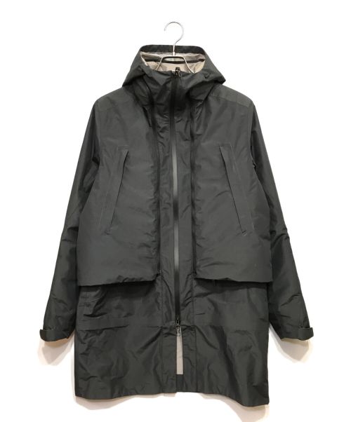 DESCENTE ALLTERRAIN（デザイント オルテライン）DESCENTE ALLTERRAIN (デザイント オルテライン) TRANSFORM DOWN COAT ダウンコート ブラック サイズ:Lの古着・服飾アイテム