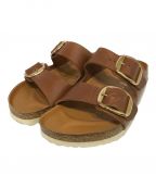 BIRKENSTOCKビルケンシュトック）の古着「Arizona Big Buckle アリゾナビッグバックルサンダル」｜ブラウン