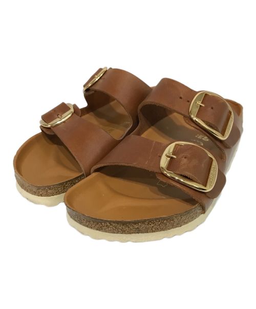 BIRKENSTOCK（ビルケンシュトック）BIRKENSTOCK (ビルケンシュトック) Arizona Big Buckle アリゾナビッグバックルサンダル ブラウン サイズ:260の古着・服飾アイテム